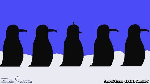 Як Гундяєв пінгвінів в Антарктиді хрестив (ФОТОЖАБИ) - фото 5