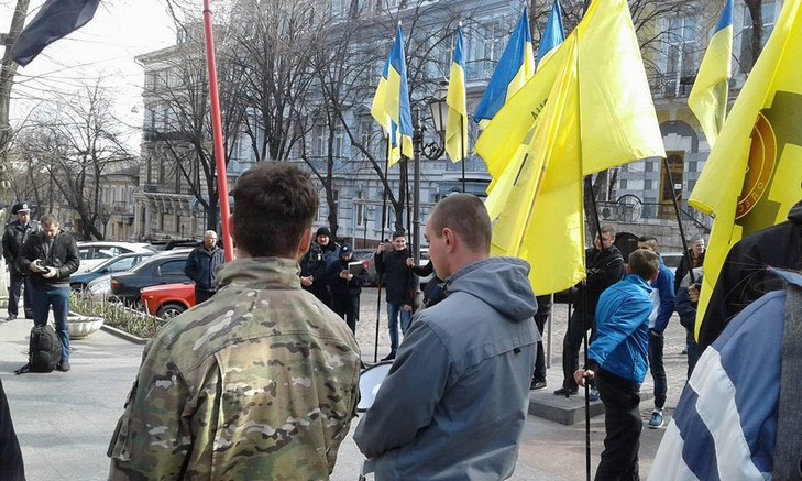 Одеські "правосеки" вимагали від відомства Сакварелідзе розслідування подій 2 травня  - фото 1