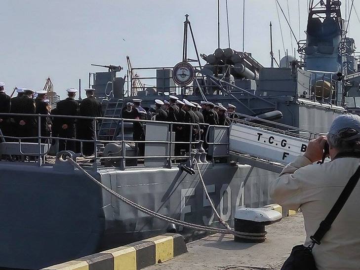 В порт Одеси завітали військові кораблі Туреччини - фото 14