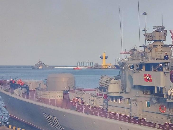 В порт Одеси завітали військові кораблі Туреччини - фото 8