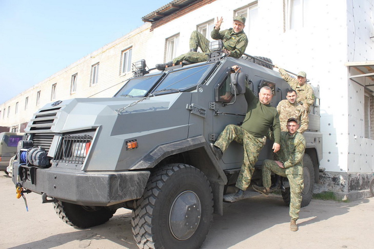 Полк "Дніпро-1" отримав бронеавтомобіль за 6 млн грн - фото 2
