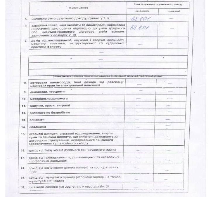 Саакашвілі живе на зарплату губернатора (Документ) - фото 2