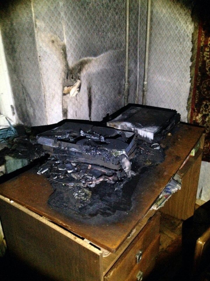 У Дніпропетровську чоловік ледь не загинув через палаючий телевізор - фото 1