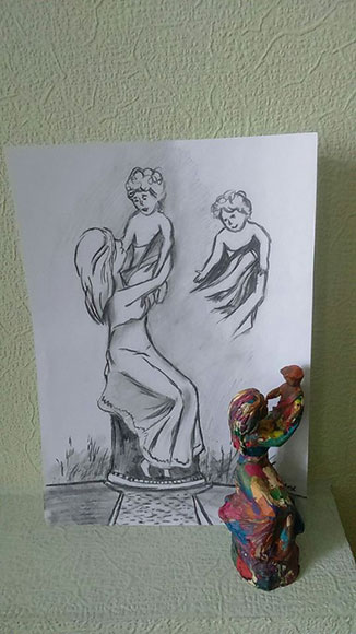 Контактну скульптуру конотопської Матері зроблять за проектом вчителя малювання - фото 1