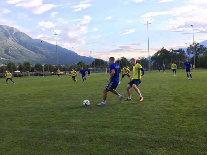 Як збірна України провела останнє тренування у Швейцарії - фото 3