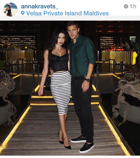 Кравець з дружиною поїхали на Мальдіви - фото 1