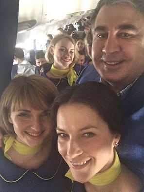 Саакашвілі попіарився на новому рейсі "Київ - Одеса - Київ" - фото 2