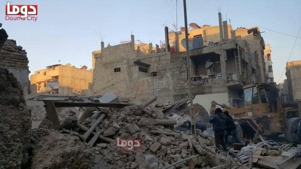 Росіяни розбомбили житловий квартал у передмісті Дамаску - фото 6