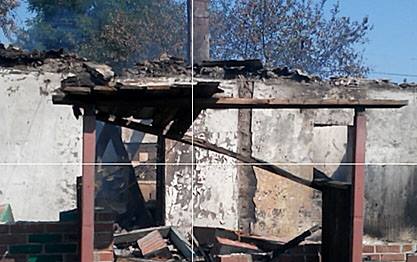 У Зайцевому 120-мм міна вщент зруйнувала житловий будинок (ФОТО) - фото 2