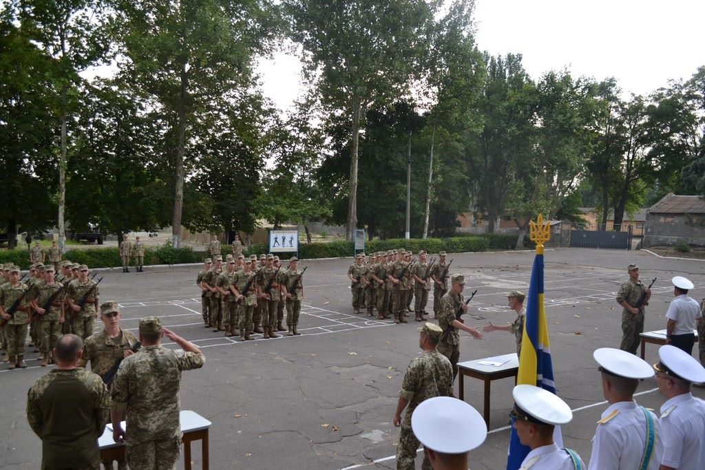 На Миколаївщині склали присягу більше 60 бійців ВМС