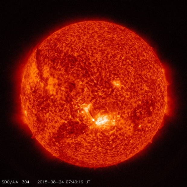 NASA показало знімок спалаху на Сонці - фото 1