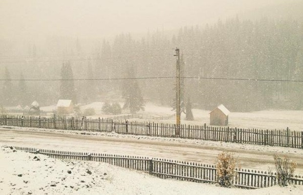 В Румунії снігопади паралізувалі дороги і залізницю - фото 1