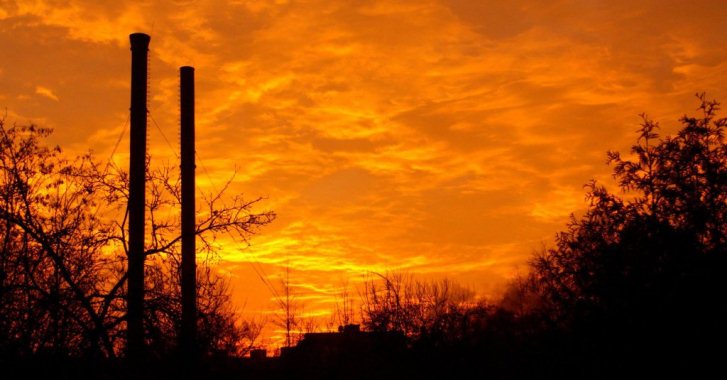 Андріївський захід сонця вразив ужгородців  - фото 1