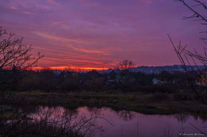Андріївський захід сонця вразив ужгородців  - фото 2
