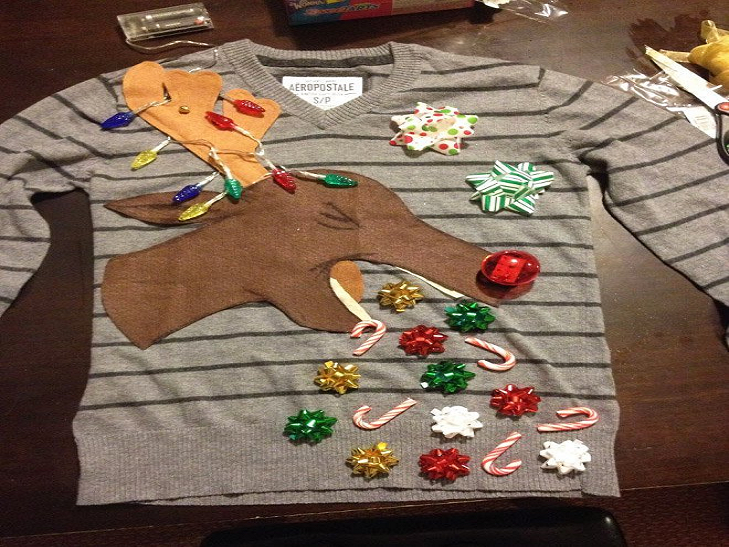 Найдивніші новорічні светри. ФОТО - фото 5