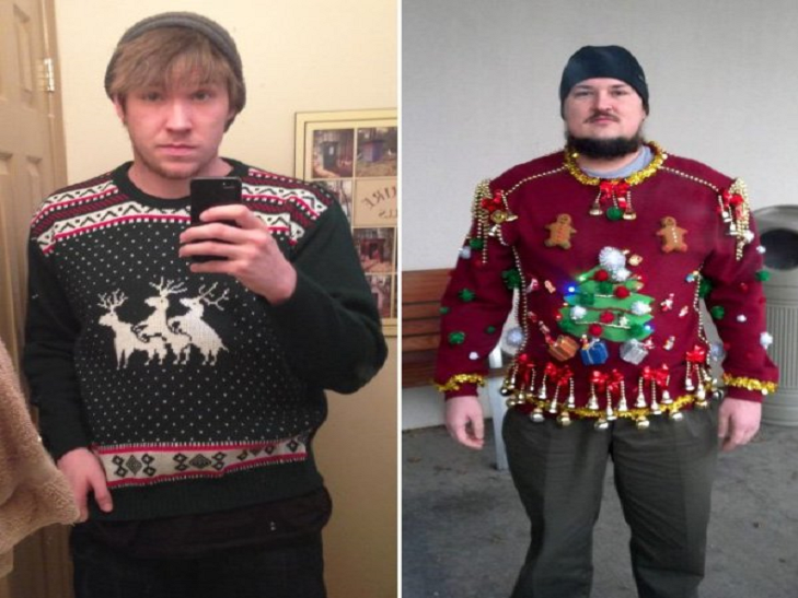 Найдивніші новорічні светри. ФОТО - фото 1