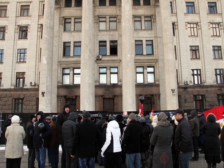 Одеські сепаратисти влаштували черговий шабаш на Куликовому полі - фото 4