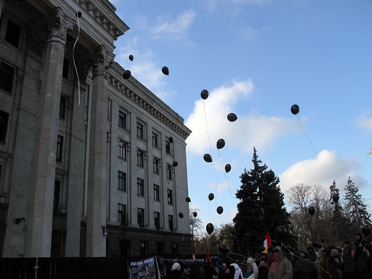 Одеські сепаратисти влаштували черговий шабаш на Куликовому полі - фото 2
