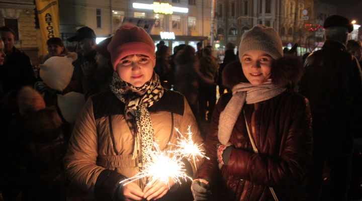 У Кіровограді відкрили новорічну ялинку - фото 3