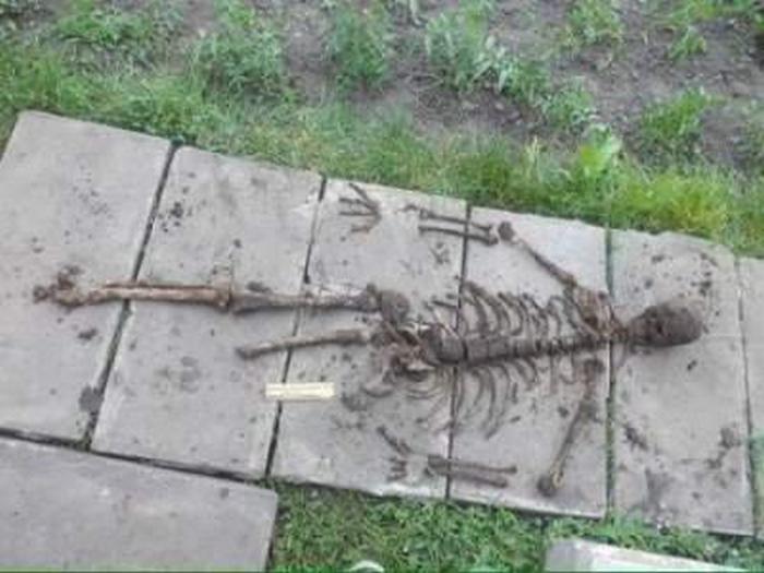 На Рівненщині знайдено одноногий скелет людини - фото 1