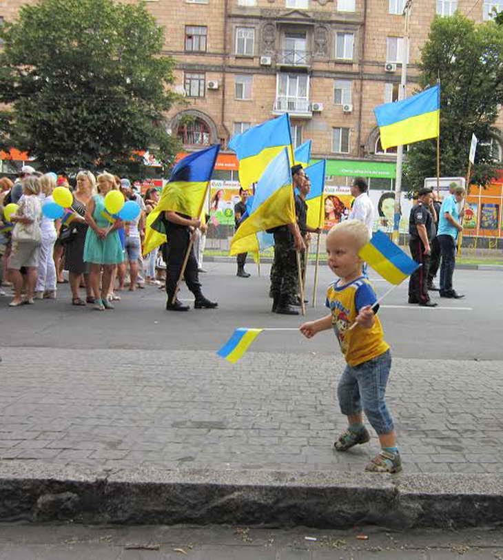 Святкування 25-річниці Незалежності України тривало у Запоріжжі упродовж цілого дня - фото 17
