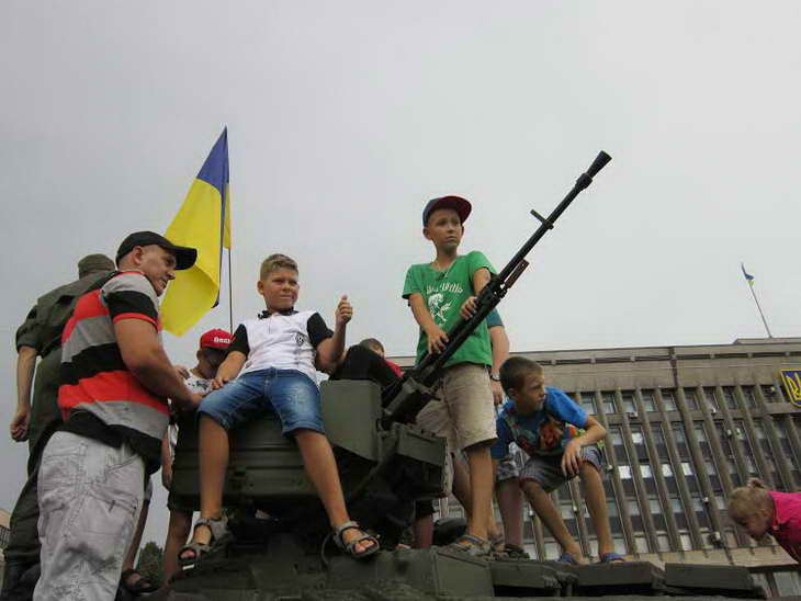 Святкування 25-річниці Незалежності України тривало у Запоріжжі упродовж цілого дня - фото 12