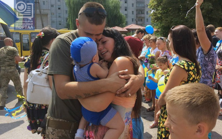 В столиці Західного Донбасу зустрічали дембелів п’ятої хвилі - фото 1