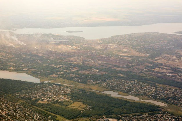 Кіровоградець сфотографував екологію Запоріжжя з літака - фото 3