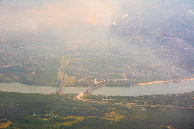 Кіровоградець сфотографував екологію Запоріжжя з літака - фото 2