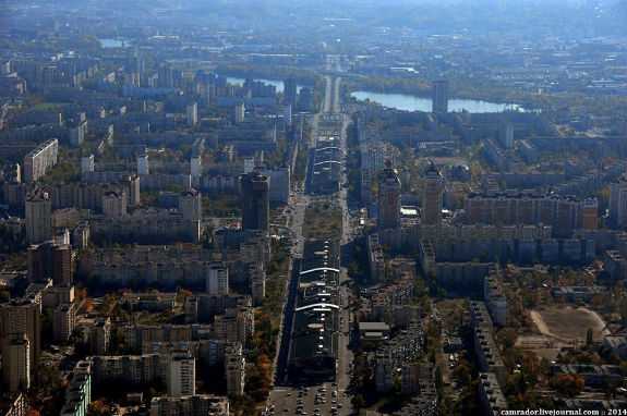 Як виглядає столична Оболонь з висоти пташиного польоту  - фото 1