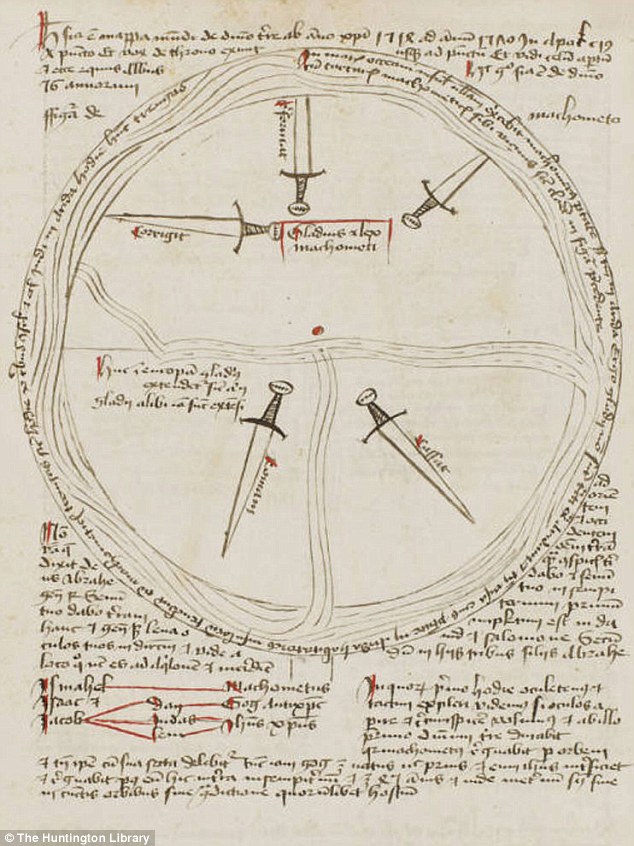 У Німеччині знайшли "Карту пекла" 15 століття: кінець світу мав бути у 1661 році (ФОТО) - фото 4