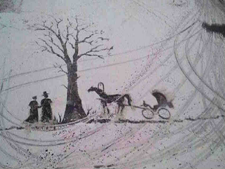 Двірник, який малює шедеври лопатою по снігу - фото 5