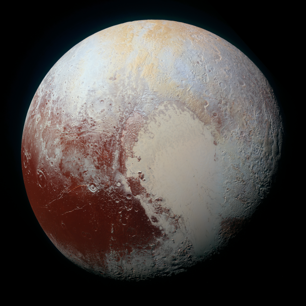 NASA показало почервонілу "шкіру" Плутона - фото 1