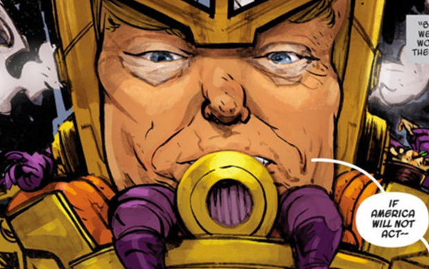 Дональд Трамп став лиходієм у новому коміксі Marvel - фото 1