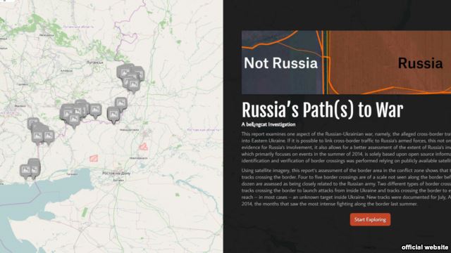 Експерти Bellingcat створили карту перетину російськими військовими українського кордону - фото 1