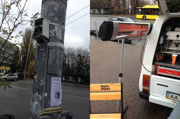 У Києві торгаші кавою крадуть електроенергію  - фото 1