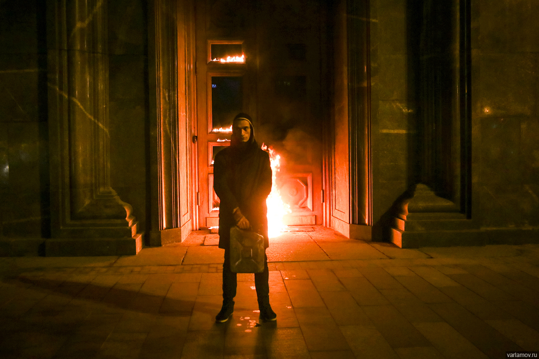 У Москві підпалили ФСБ - фото 1