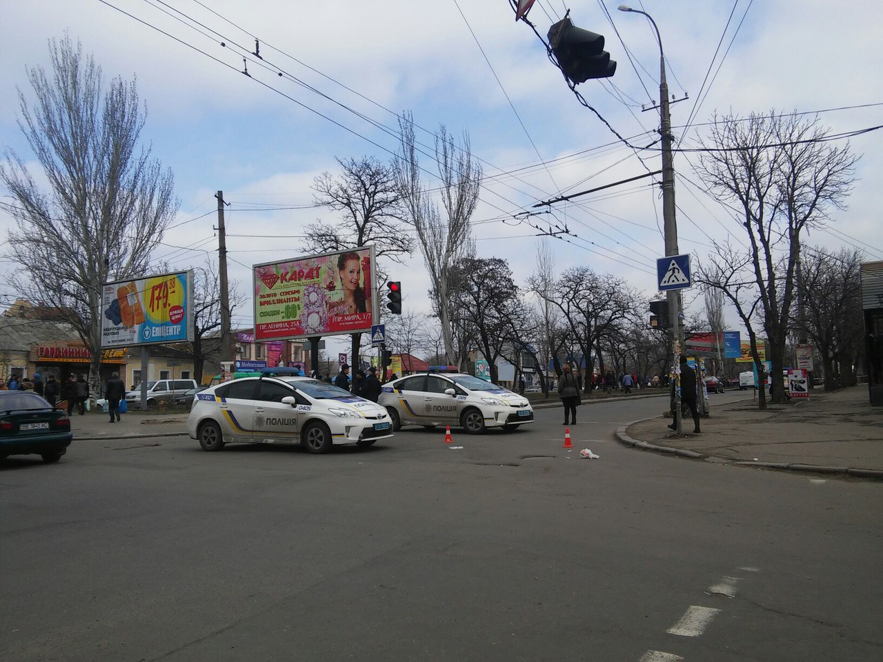 У Миколаєві відкрили проїзд транспорту після жаливої ДТП