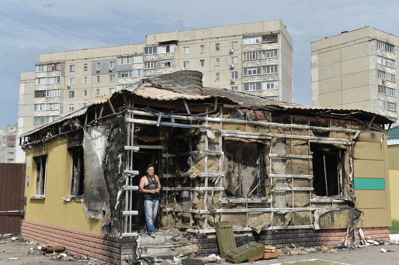 Штурм луганской погранзаставы и взрыв в здании ОГА (ФОТО ВИДЕО) - фото 5