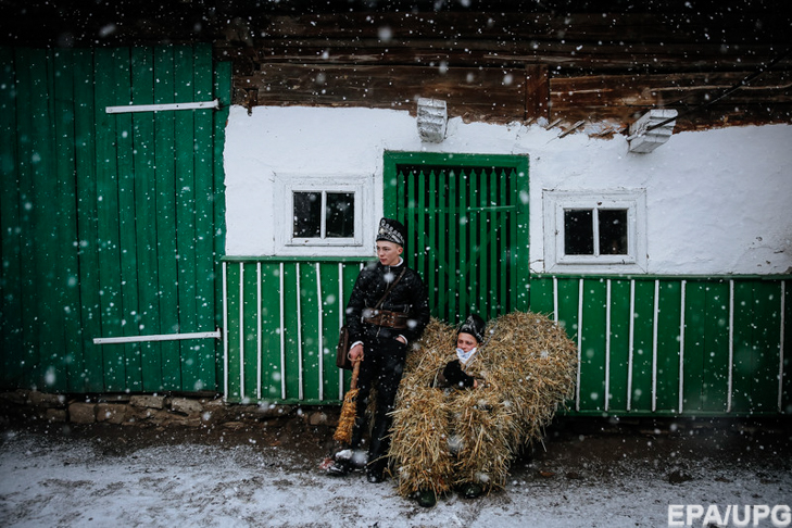 Космач зимой 