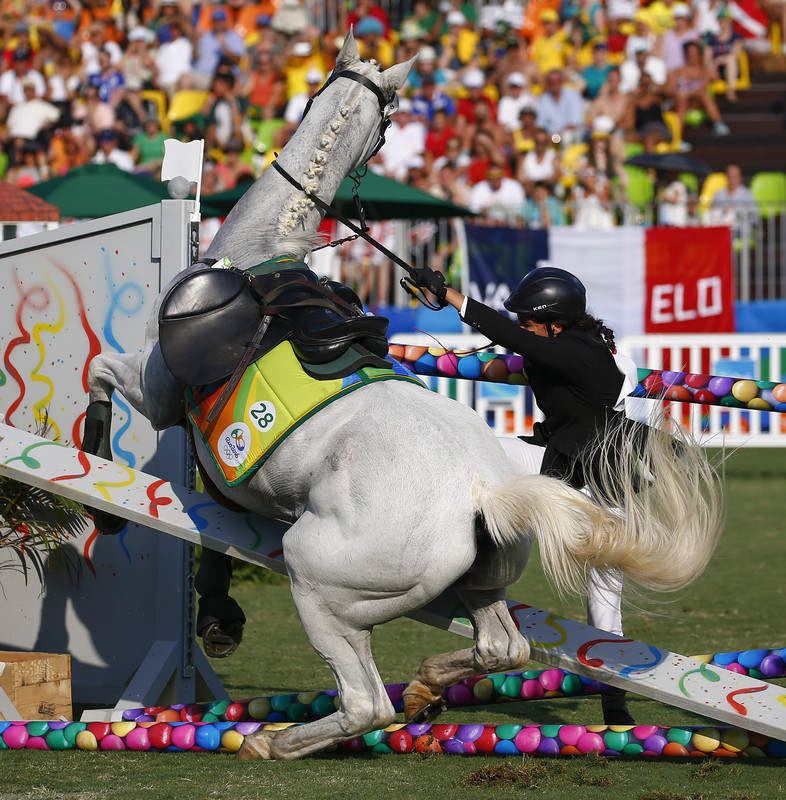 Як коні жбурляли вершників на Олімпіаді - фото 4