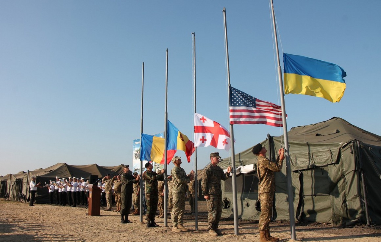 На Ширлані підняли прапори українсько-американського навчання "Сі-Бриз — 2016" - фото 2