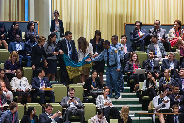 Заступника Саакашвілі видалили з засідання Генеральної асамблеї ООН - фото 1