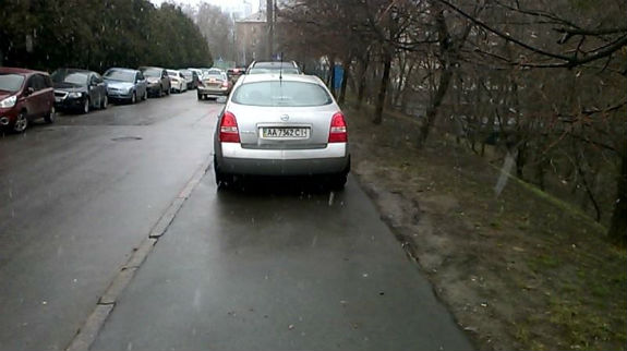 У Києві з`явилася вулиця імені конкурсу "Паркуюсь, як дегенерат" - фото 3