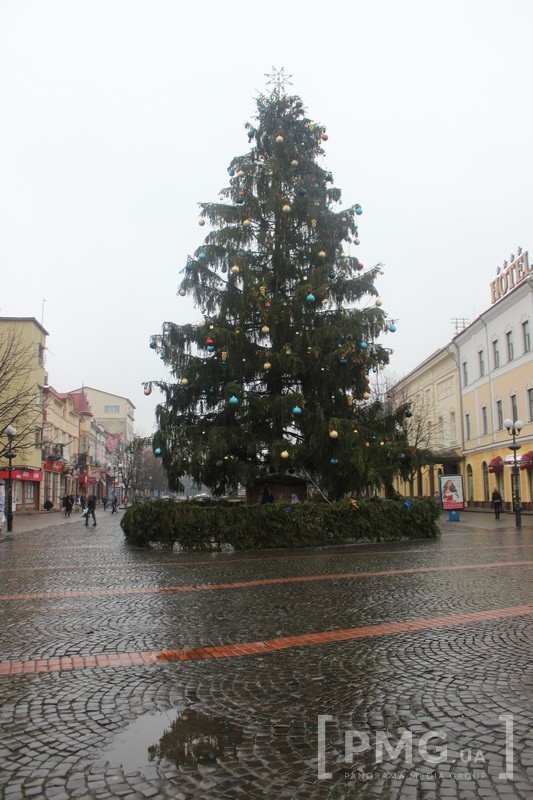 У Мукачеві під головною ялинкою встановили різдвяну шопку - фото 2
