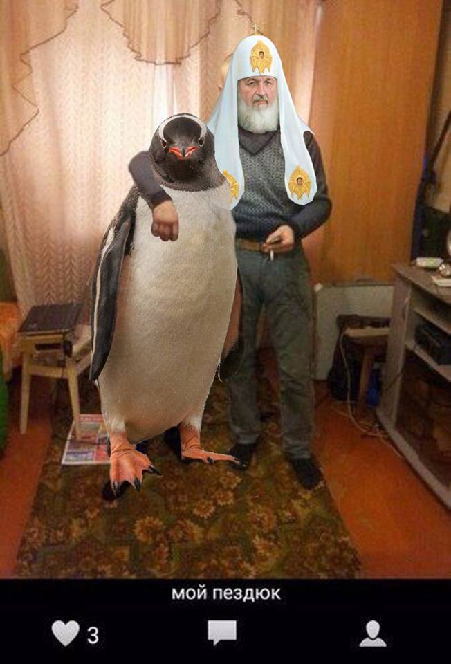 Як Гундяєв пінгвінів в Антарктиді хрестив (ФОТОЖАБИ) - фото 17
