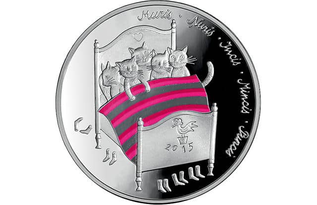 У Латвії випустили євро з котиками - фото 3