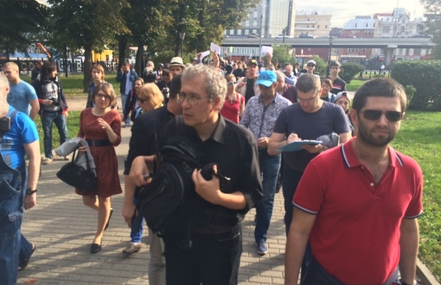 У Москві силовики затримали учасників "Маршу Миру" - фото 1