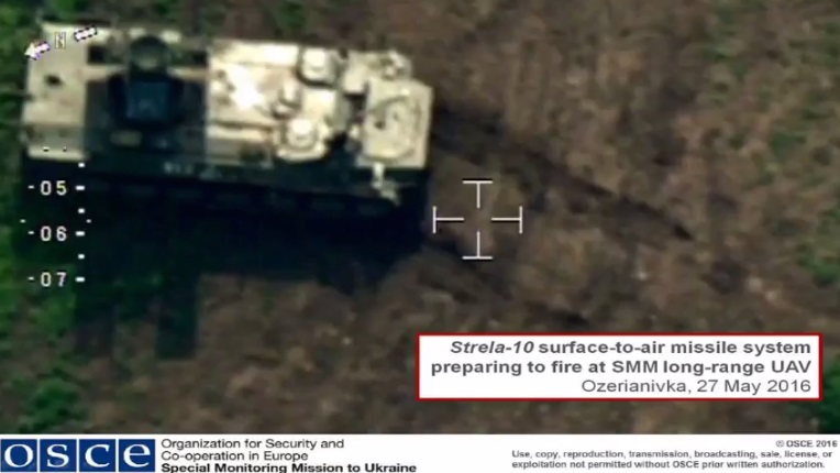 В ОБСЄ показали, чим бойовики збили їхній безпілотник (ФОТО) - фото 1