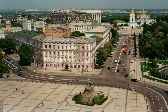 Як виглядала Софійська площа у Києві півстоліття тому  - фото 2